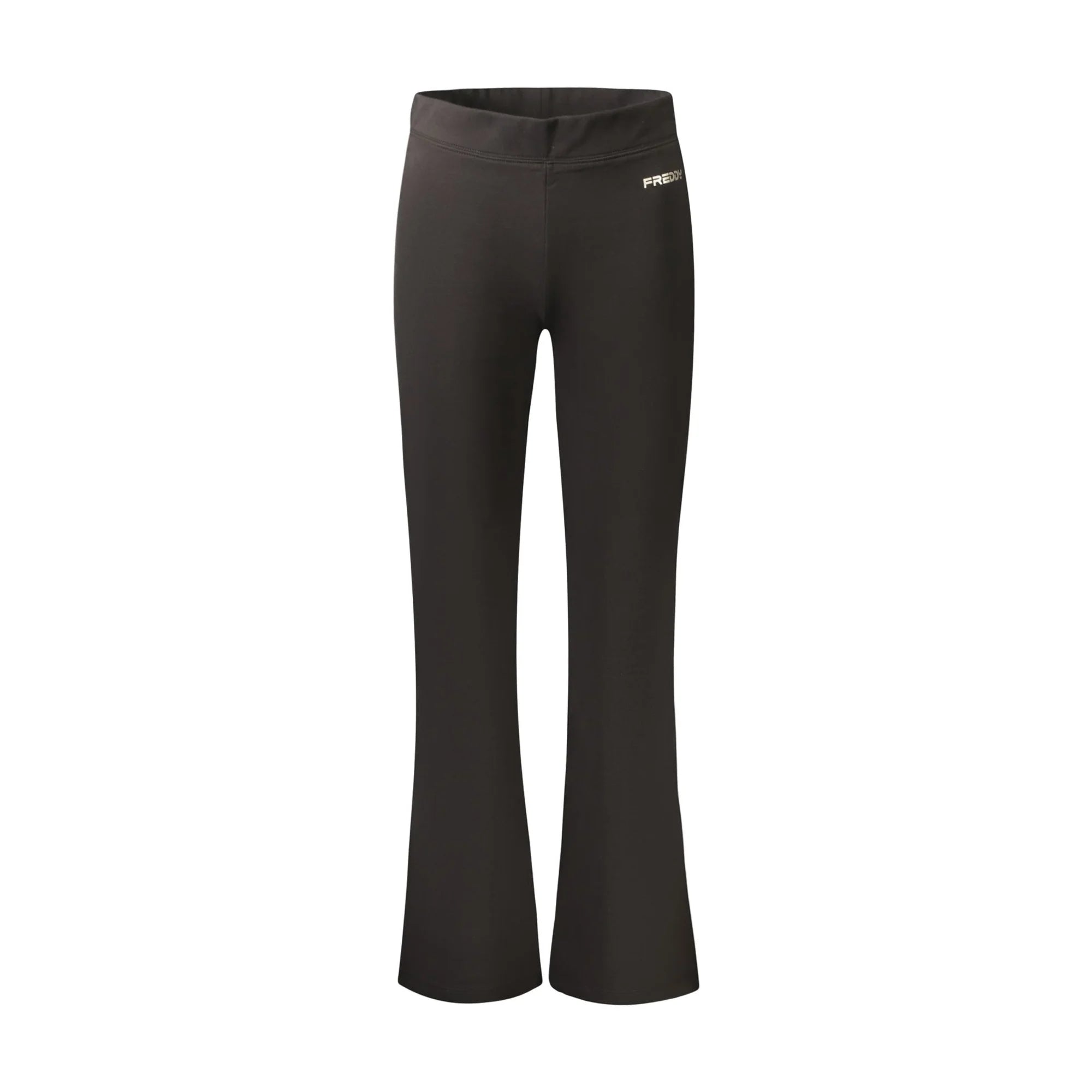 Freddy Pantaloni Leggins Donna Nero Stampa Logo - foto prodotto